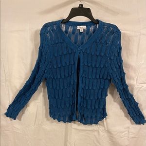 Blue shrug